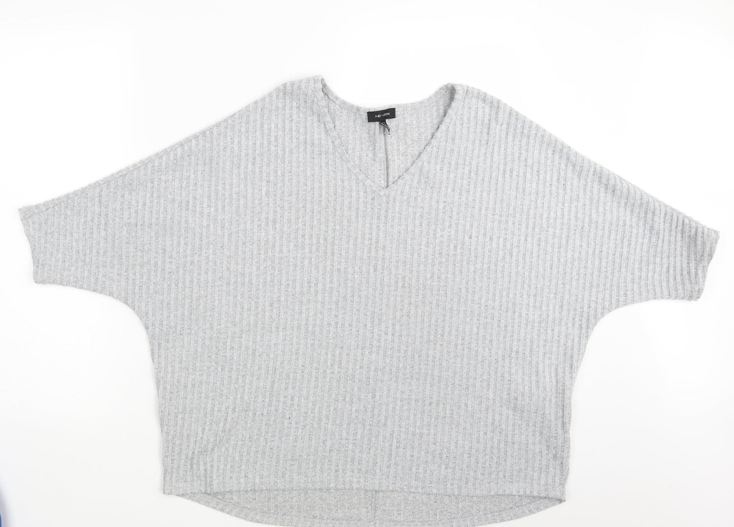 New Look Womens Grey   Pullover Sweatshirt Size S
