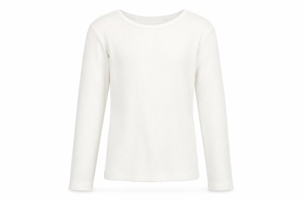 NEXT Girls White   Pullover Sweatshirt Size 7 Years