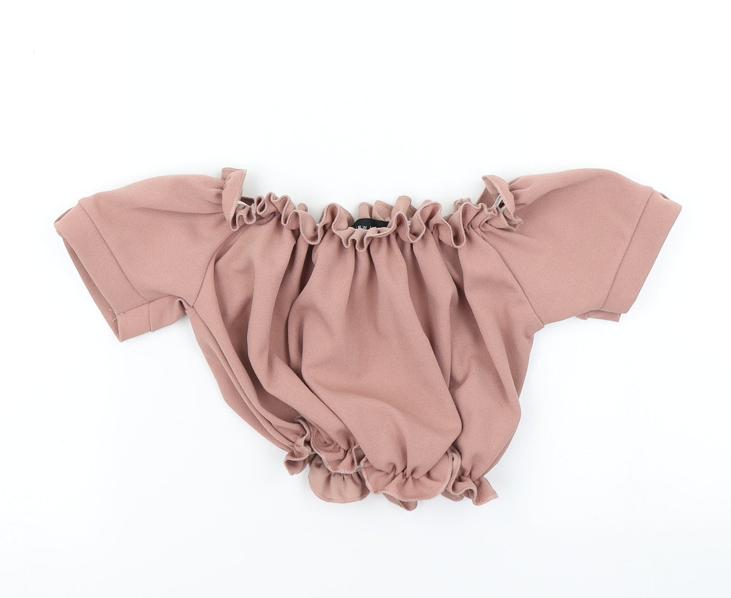New Look Womens Pink   Cropped T-Shirt Size 6