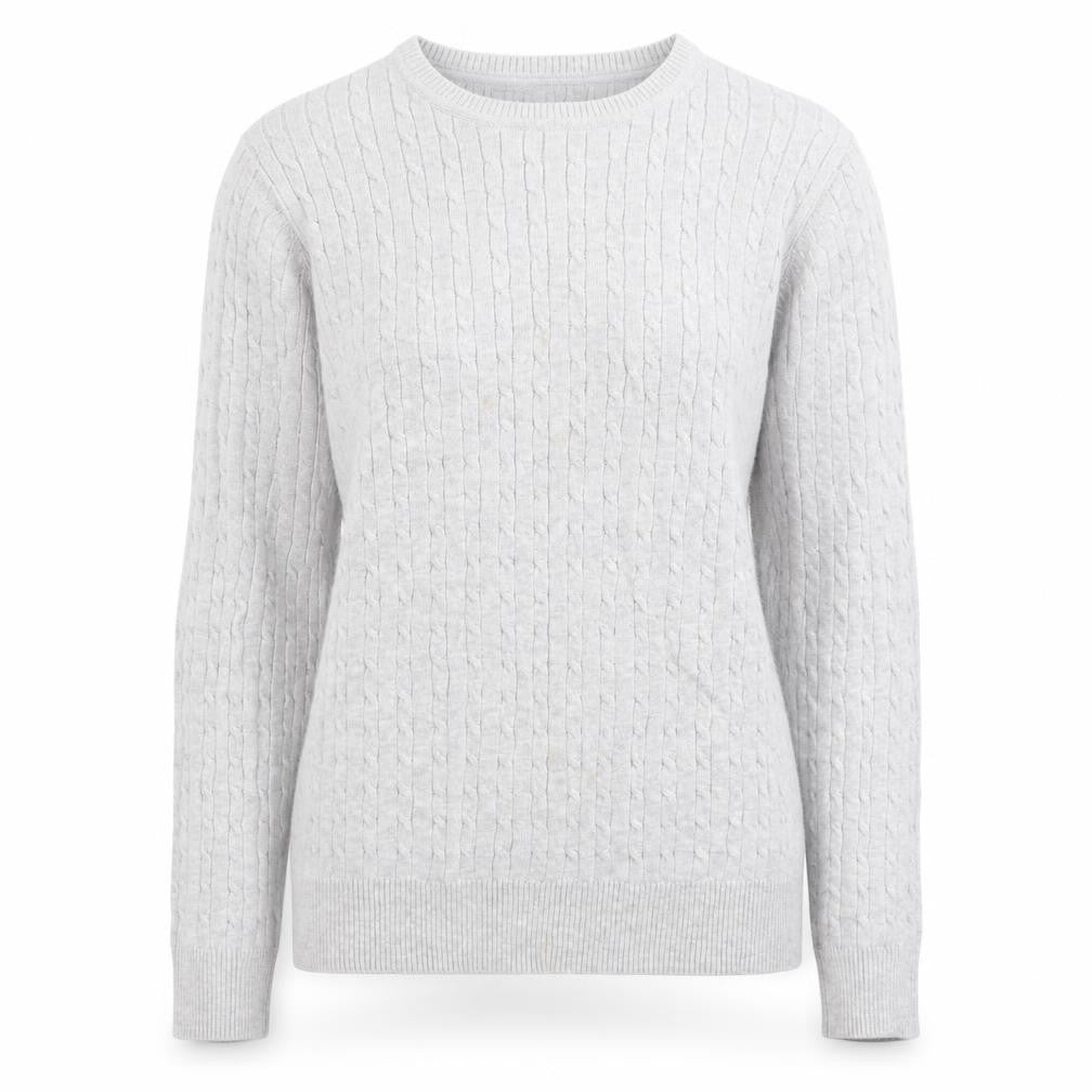 Kim Rogers Womens Grey  Knit Pullover Jumper Size S