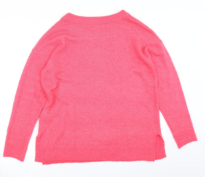 Gap Womens Pink  Knit Pullover Jumper Size M