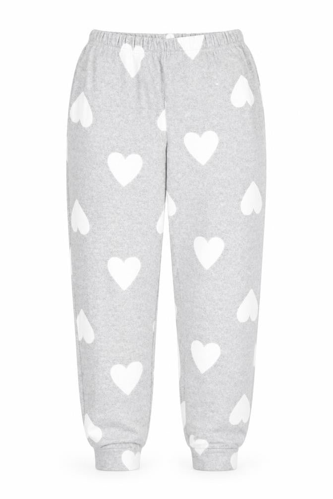 V by Very Womens Grey Polka Dot  Jogger Trousers Size 8 L27 in - Loungewear