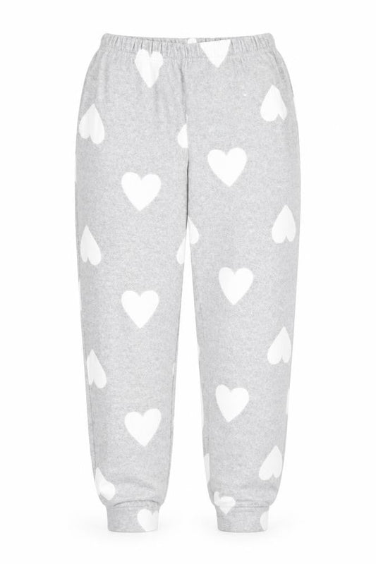 V by Very Womens Grey Polka Dot  Jogger Trousers Size 8 L27 in - Loungewear