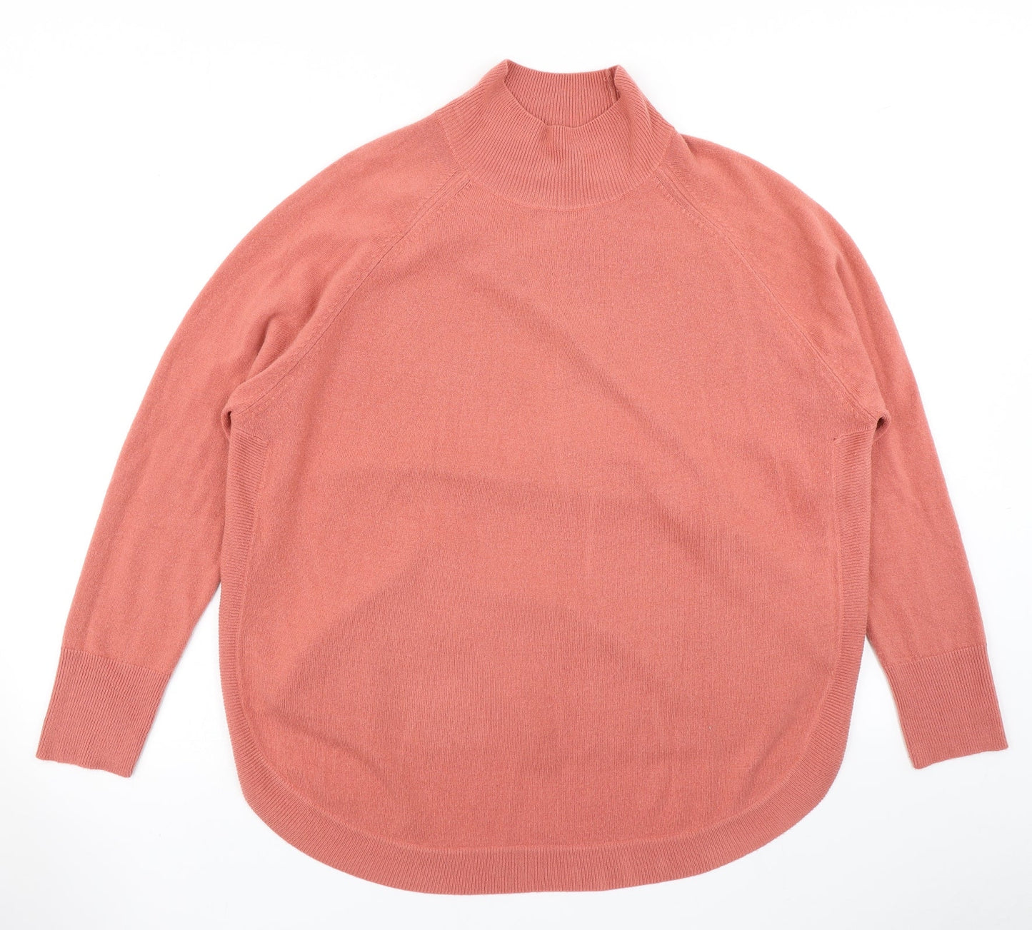 M&S Womens Pink  Knit Pullover Jumper Size M