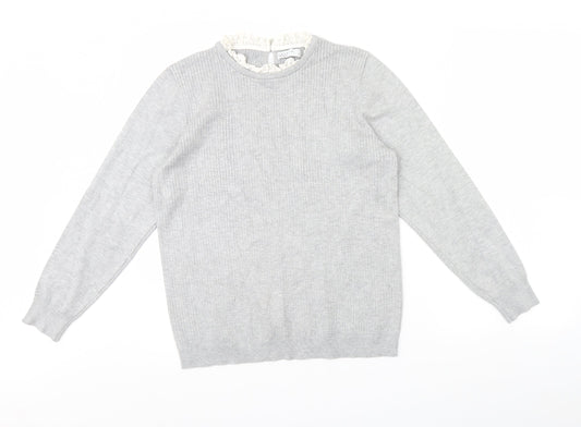 Papaya Womens Grey   Pullover Jumper Size 16