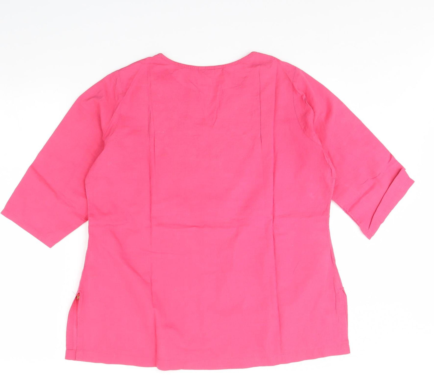 Preworn Womens Pink   Basic Blouse Size S