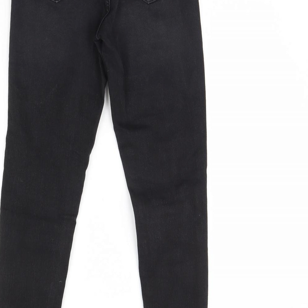 Denim & Co. Womens Blue  Denim Skinny Jeans Size 8 L28 in