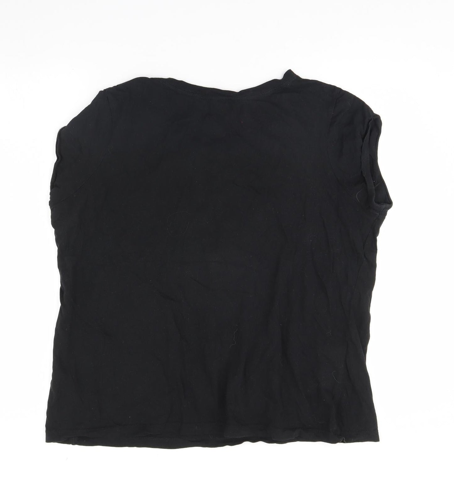 New Look Mens Black    T-Shirt Size 18  - christmas