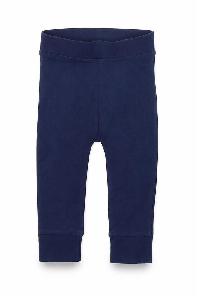 F&F Girls Blue  Jersey Jogger Trousers Size 6-9 Months
