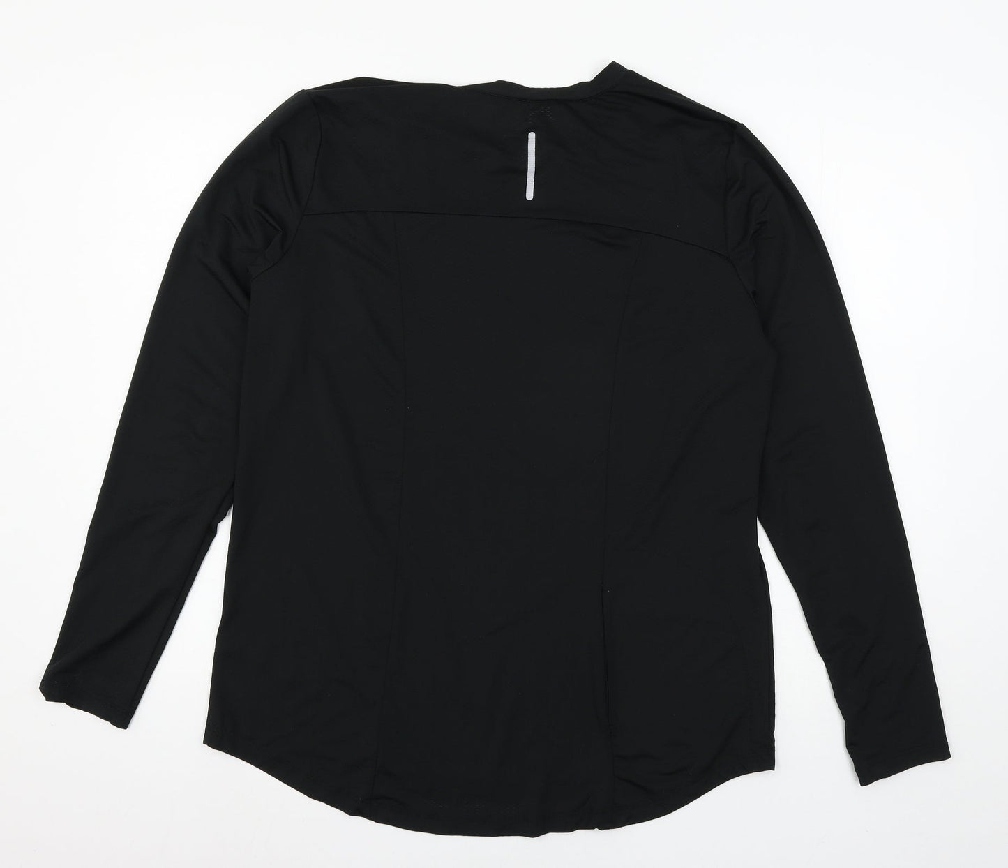 ASOS Womens Black  Jersey Basic T-Shirt Size 14
