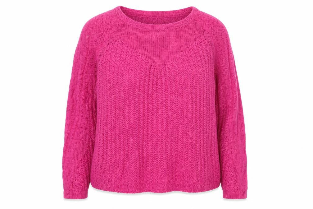 New Look Womens Pink  Knit Pullover Jumper Size 10