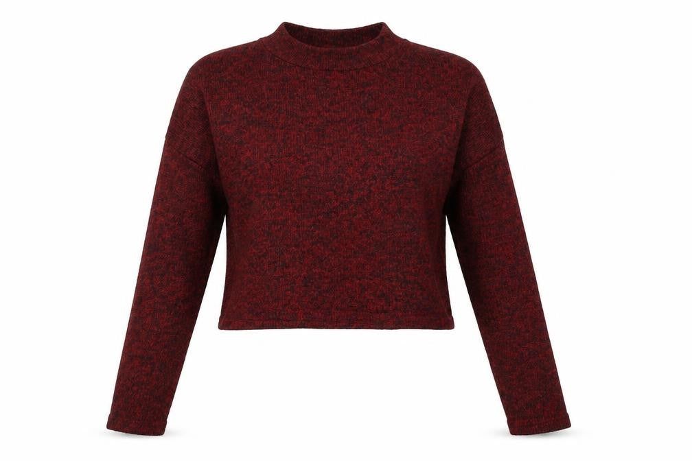 Atmosphere Womens Red  Knit Basic T-Shirt Size 10