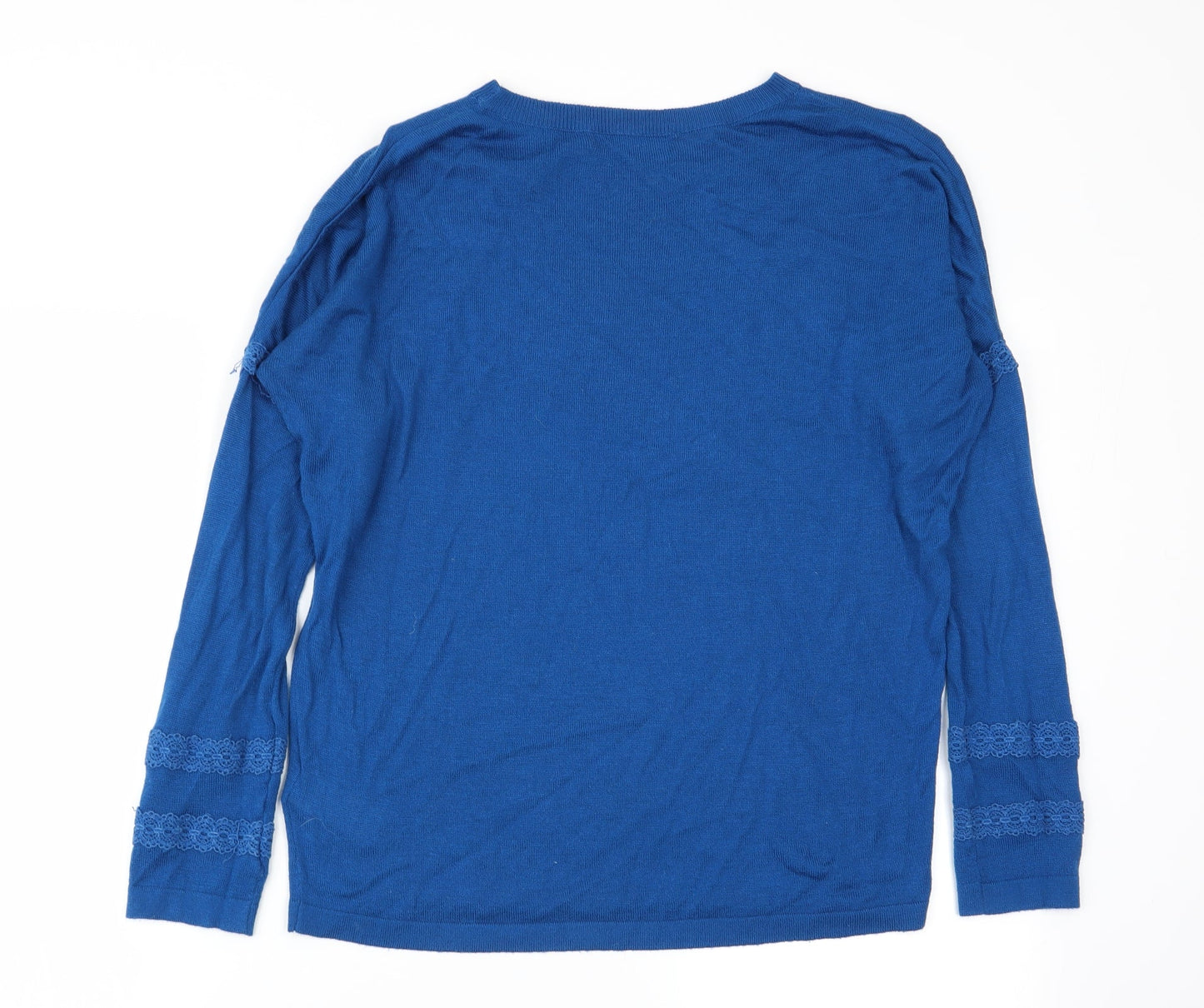 M&S Womens Blue   Pullover Jumper Size S
