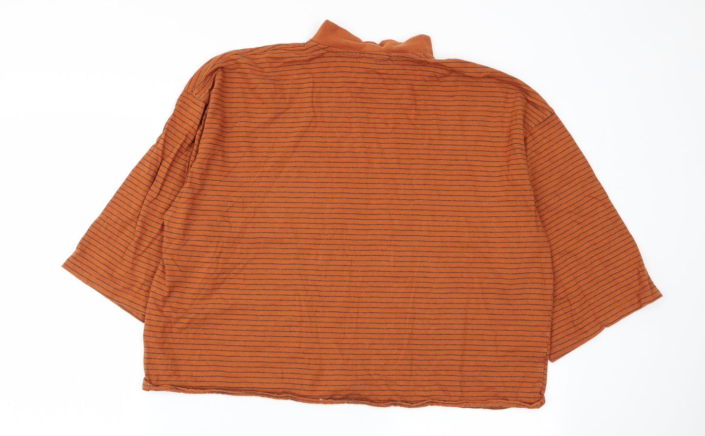 STR Womens Multicoloured Striped  Basic T-Shirt Size 10