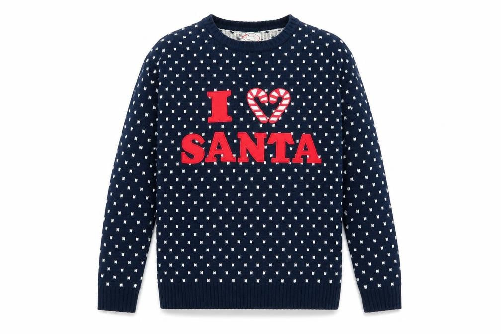 Primark Mens Blue Polka Dot  Pullover Jumper Size S