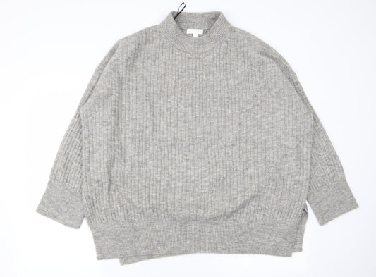 H&M Womens Grey   Pullover Jumper Size 12