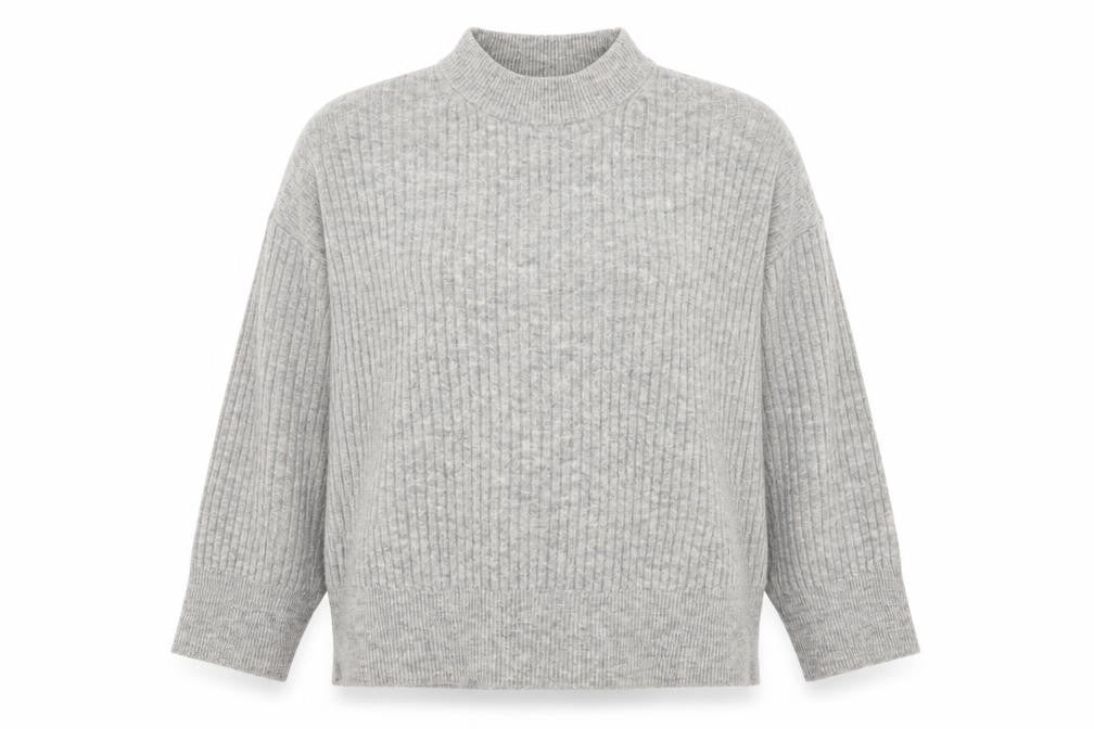 H&M Womens Grey   Pullover Jumper Size 12