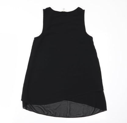 Preworn Womens Black   Basic Tank Size L