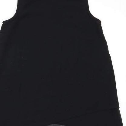 Preworn Womens Black   Basic Tank Size L