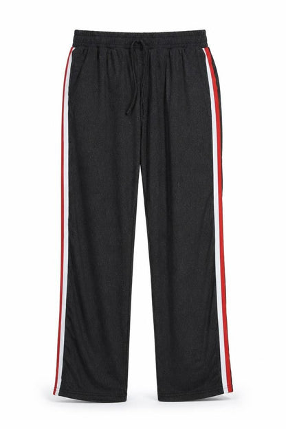 SHOSHO Womens Black   Sweatpants Trousers Size L L28 in