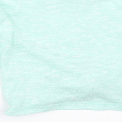 Preloved Matalan Girls Blue   Pullover Jumper Size 4 Years - Label