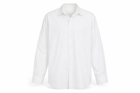 B&W Mens White    Button-Up Size 16.5