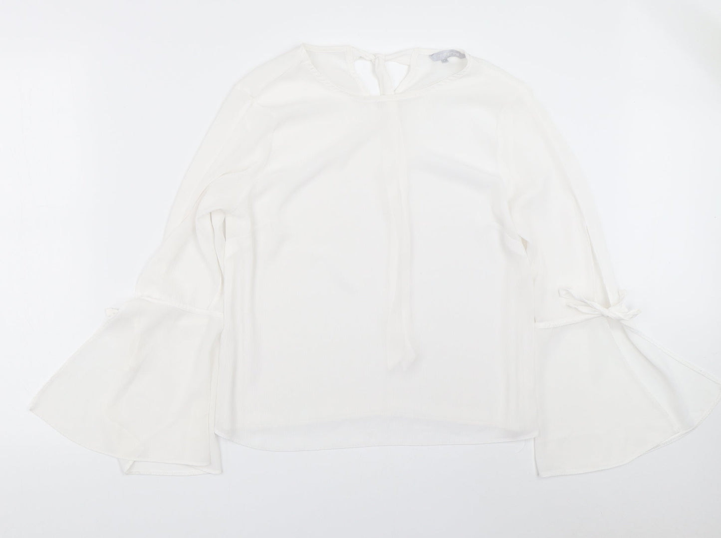 Red Herring Womens White   Basic Blouse Size 12