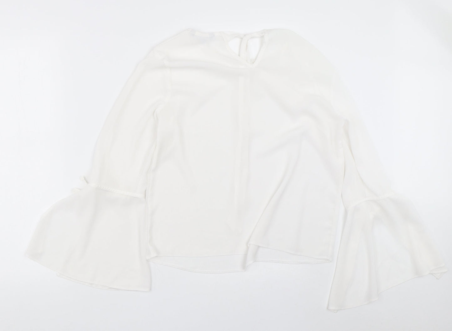 Red Herring Womens White   Basic Blouse Size 12