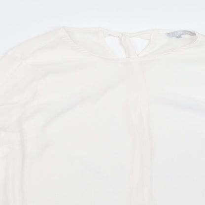 Red Herring Womens White   Basic Blouse Size 12
