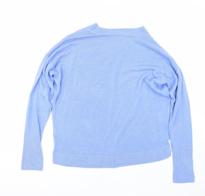 F&F Womens Blue   Pullover Jumper Size 12