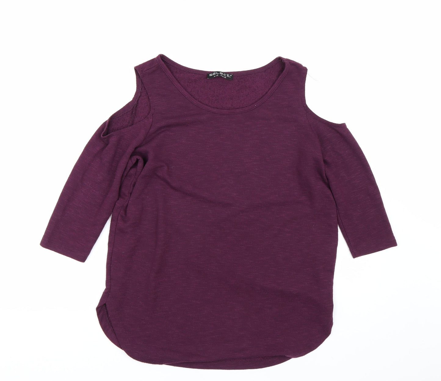 Select Womens Purple   Basic Tank Size 12