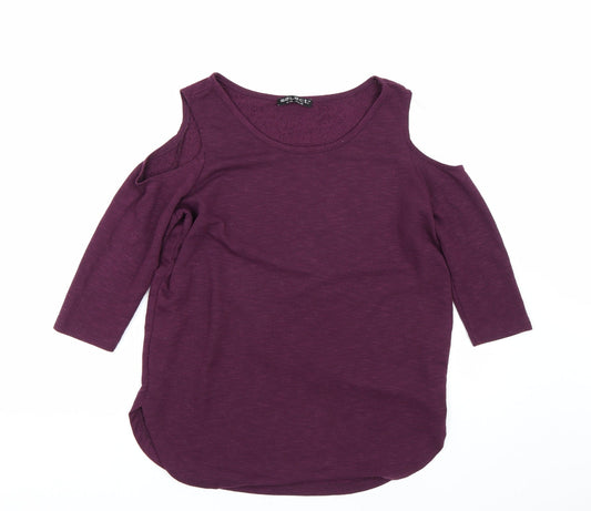 Select Womens Purple   Basic Tank Size 12