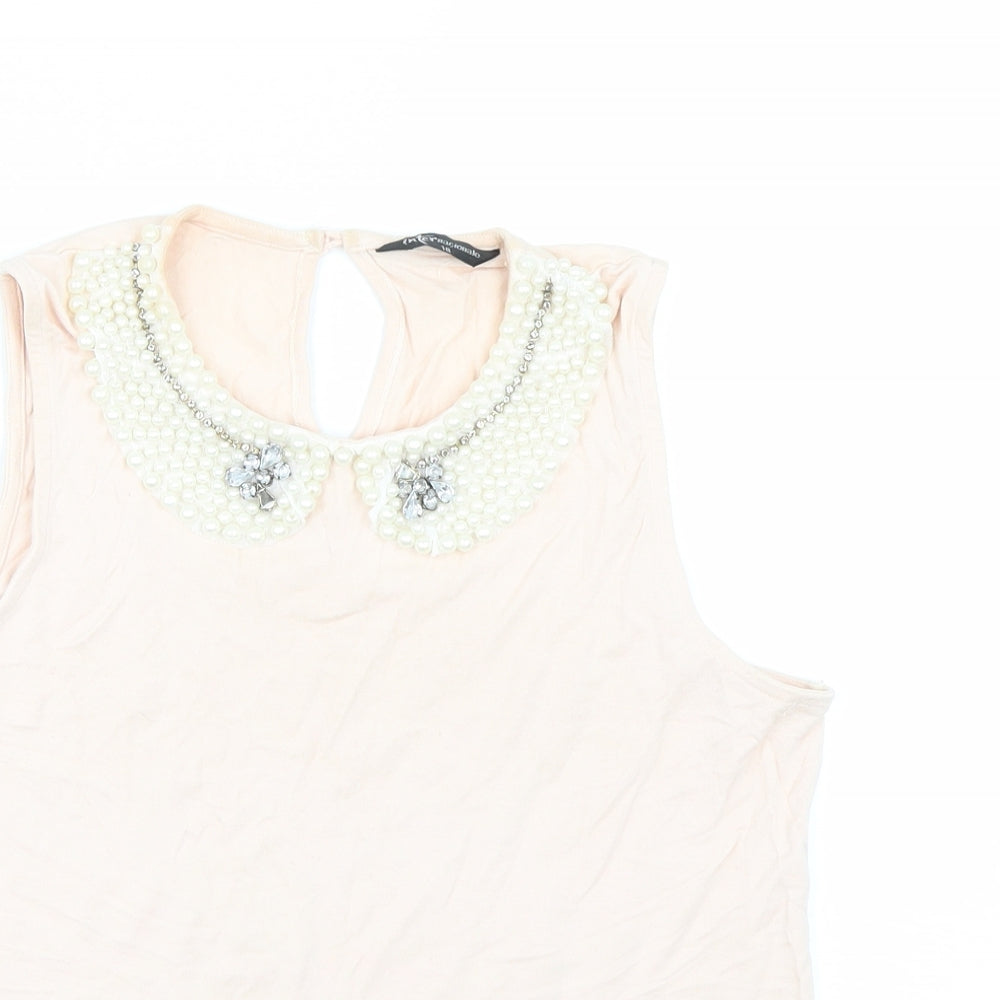 Internacionale Womens Pink   Basic Tank Size 10