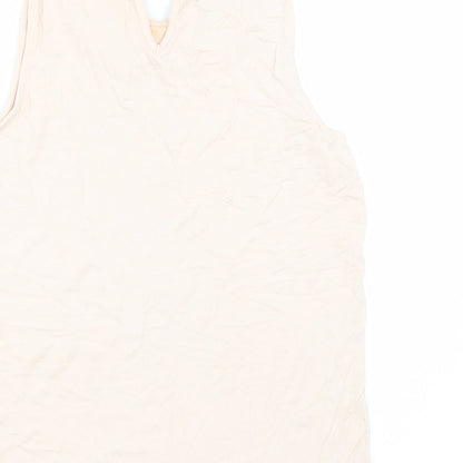 Preloved Internacionale Womens Pink   Basic Tank Size 10 - Label