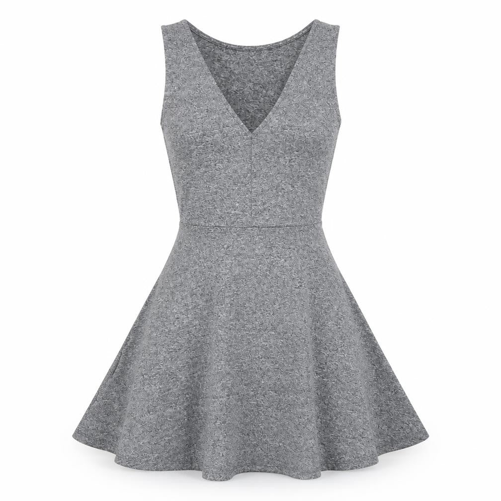 H&M Womens Grey   Tank Dress  Size S
