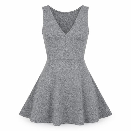 H&M Womens Grey   Tank Dress  Size S