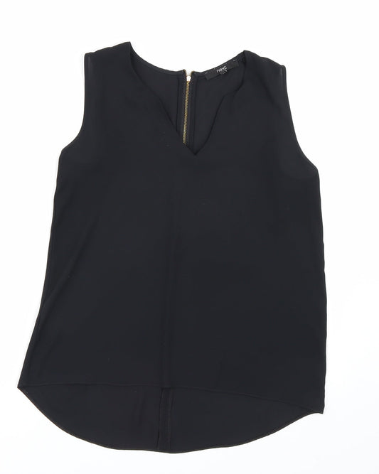 NEXT Womens Black   Basic Blouse Size 10