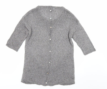 Preloved NEXT Womens Grey   Pullover Jumper Size 8 - Back