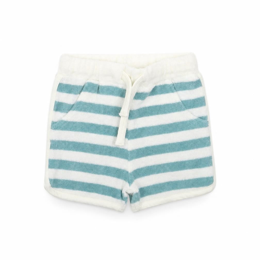 Marks & Spencer Baby Green Striped   Trousers Size 0-3 Months  - shorts
