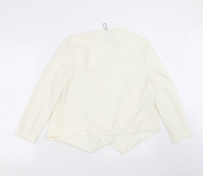 Next Womens Ivory   Jacket Blazer Size 12