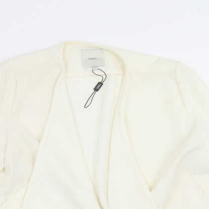 Next Womens Ivory   Jacket Blazer Size 12
