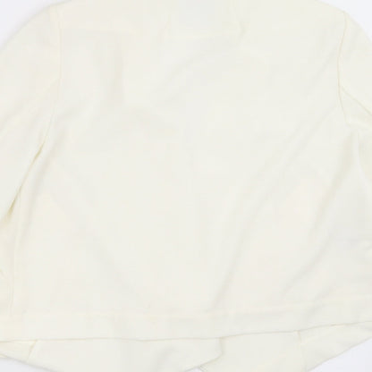 Next Womens Ivory   Jacket Blazer Size 12