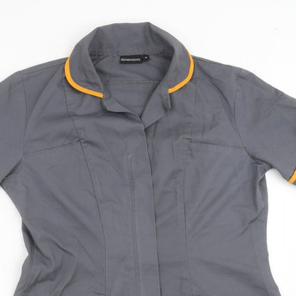 Dimensions Womens Grey   Tunic T-Shirt Size 10