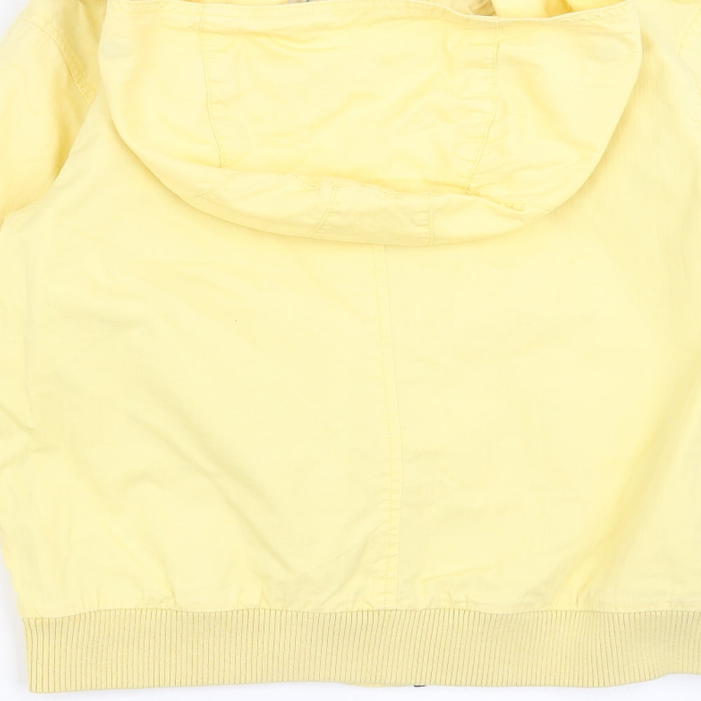YISHION SPORTS Womens Yellow   Jacket Coat Size M