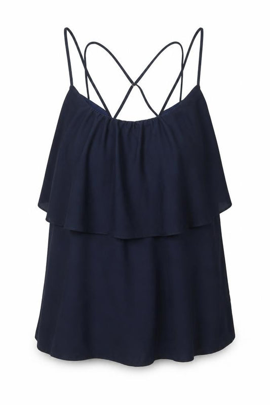 River Island Womens Blue   Basic Blouse Size 8