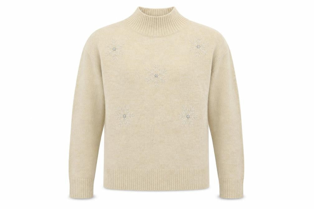 New Look Womens Beige  Knit Pullover Jumper Size M