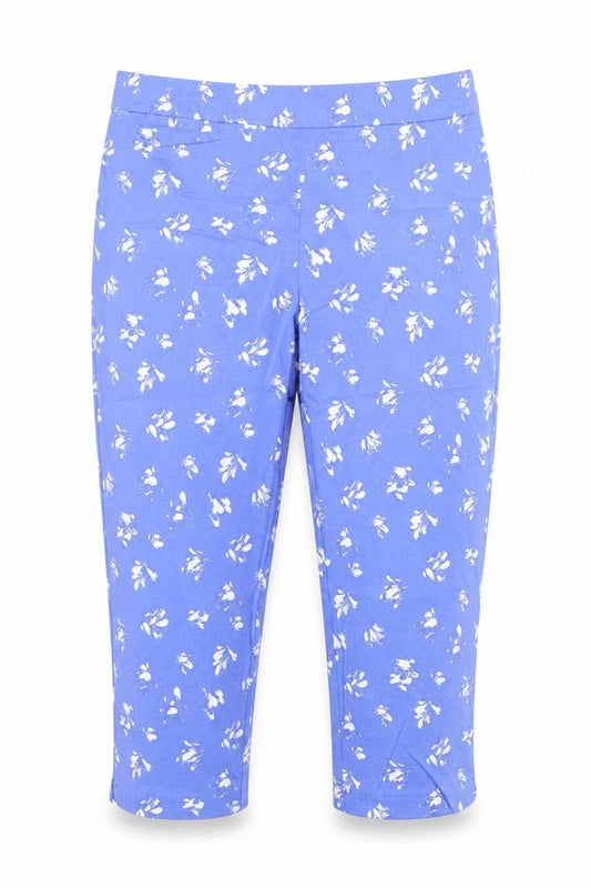 Preworn Womens Blue   Cropped Trousers Size 36 in L21 in