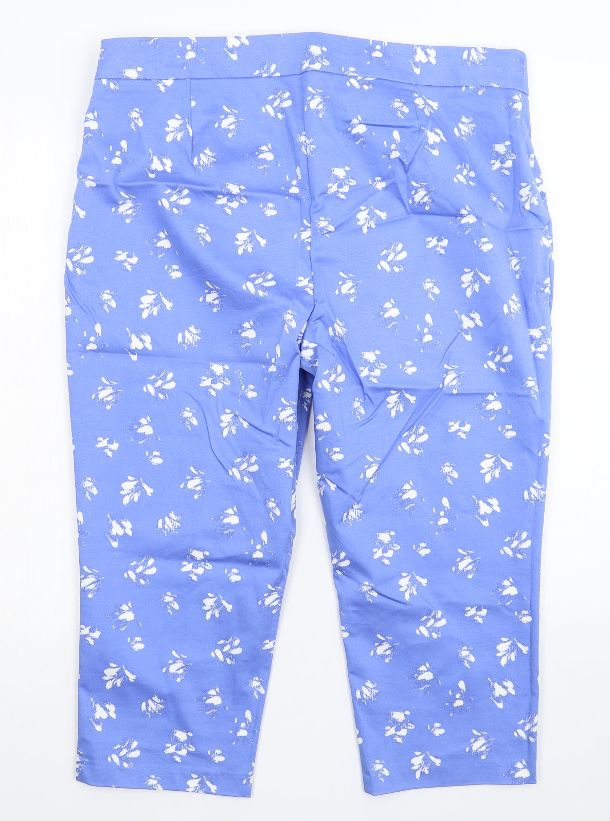 Preworn Womens Blue   Cropped Trousers Size 36 in L21 in