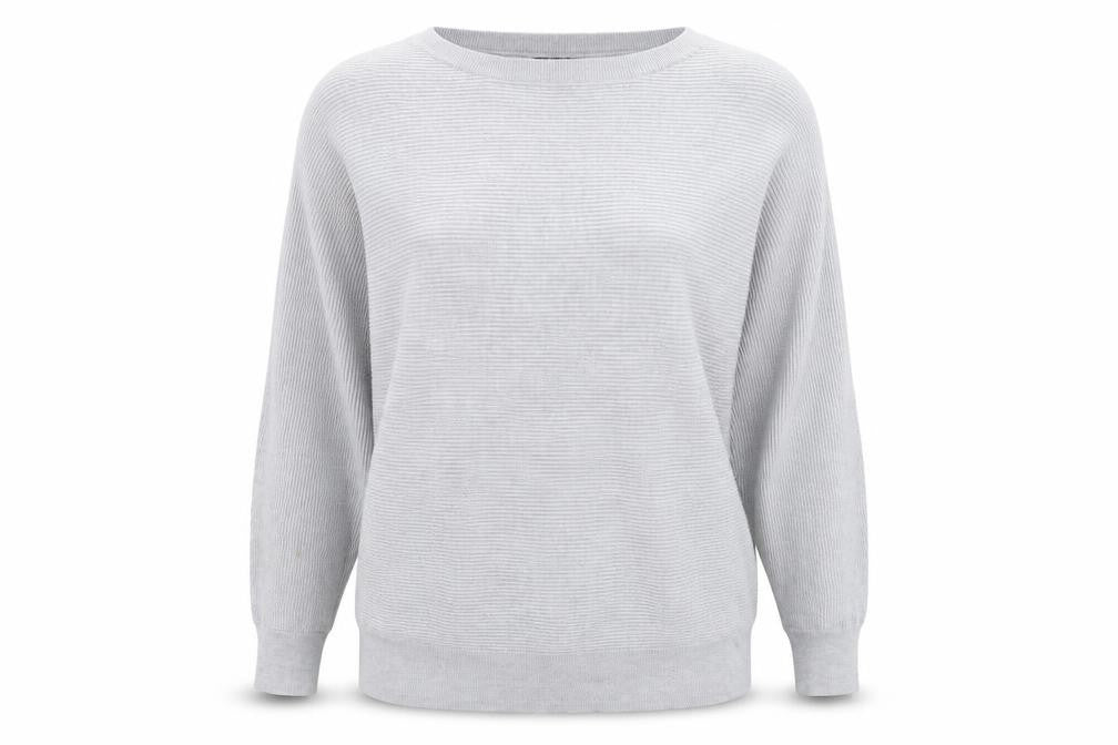 F&F Womens Grey  Knit Pullover Jumper Size 12