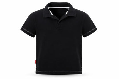 Slazenger Boys Black   Basic Polo Size 3-4 Years